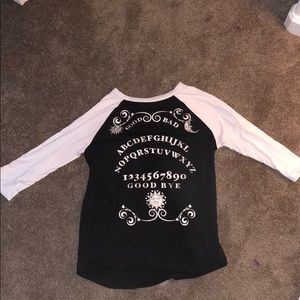 Ouija Baseball Tee